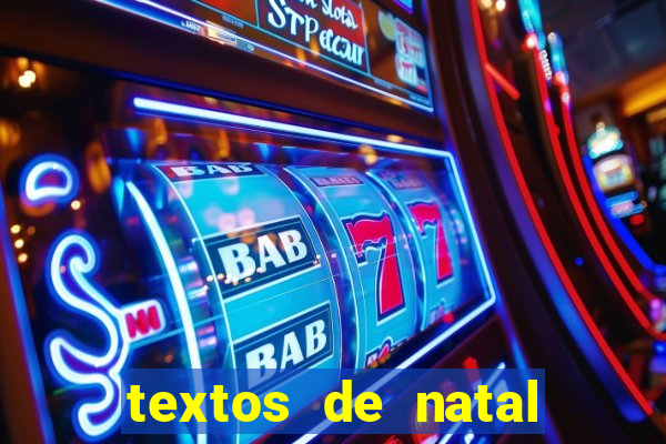 textos de natal para imprimir